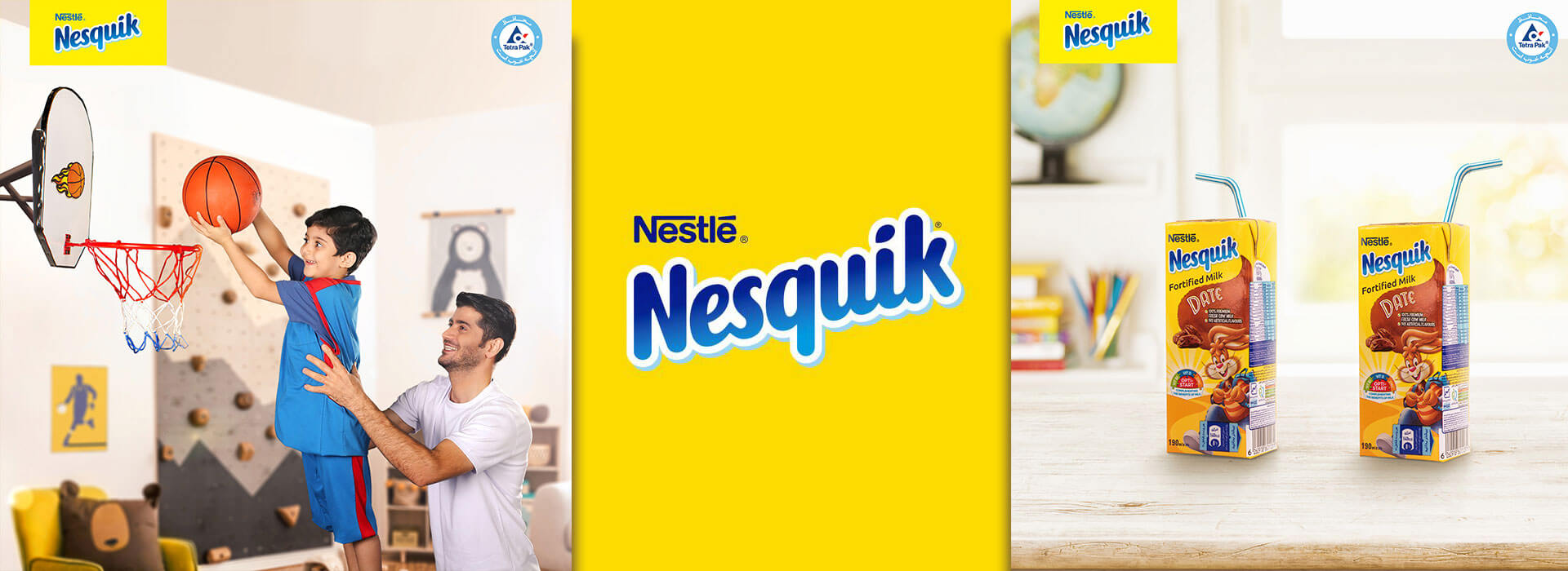 Netbina and Nesquik work towards a brighter future with stronger, smarter kids!